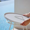 Cane-line On-The-Move Side Table, Sizes X-Small, Small and Large