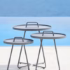 Cane-line On-The-Move Side Table, Sizes X-Small, Small and Large