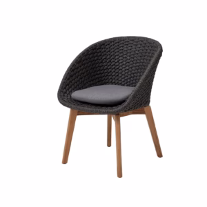 Cane-line Peacock Chair Soft Rope with Teak Legs