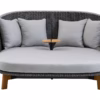 Cane-line Peacock Day Bed with Teak Legs inc Table