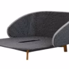 Cane-line Peacock Day Bed with Teak Legs inc Table