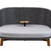 Cane-line Peacock Day Bed with Teak Legs inc Table