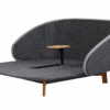 Cane-line Peacock Day Bed with Teak Legs inc Table