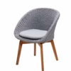 Cane-line Peacock Chair Soft Rope with Teak Legs