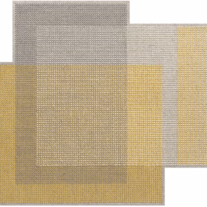 GAN Rugs Canevas Geo Rug, Wool