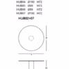 Hub Dining Table by Glas Italia