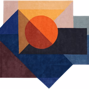 GAN Rugs Zoe Kubb Rug, Wool