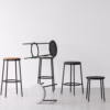 Normann Copenhagen Circa Barstool 75 in 3 Different Colours