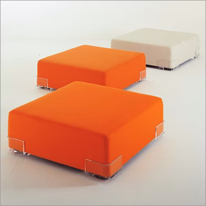 Kartell Plastics Ottoman 