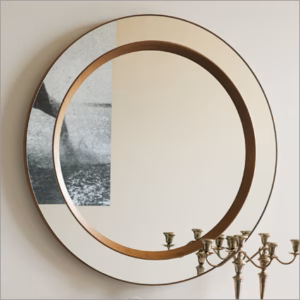 Miss Tondo Mirror by Porada