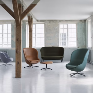 Normann Copenhagen Hyg Lounge Chair High Swivel
