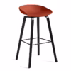 About A Stool AAS 32 Warm Red by Hay