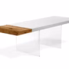Air Lacquered Extendable Table by Lago