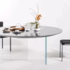 Round Lacquered Air Table by Lago