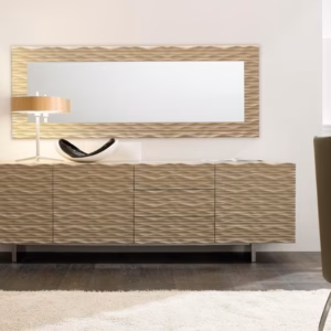 Antonello Italia Omero Wood Wall Mirror 