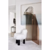 Arflex Botolo High Lounge Chair / Armchair in Fur