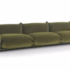 Arflex Marenco 3 Seater Sofa 354cm in Fabric or Leather