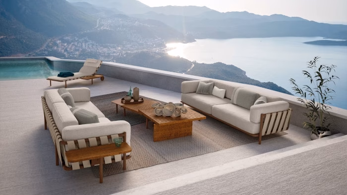 Arketipo Punta Ala Outdoor Sofa