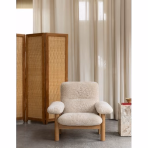 Audo Copenhagen Brasilia Sheepskin Lounge Chair