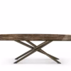 Eforma Baly Fixed Dining Rectangular in Glass, Ceramic, Wood or Marble