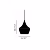 Tom Dixon Brass Beat Fat Pendant Light