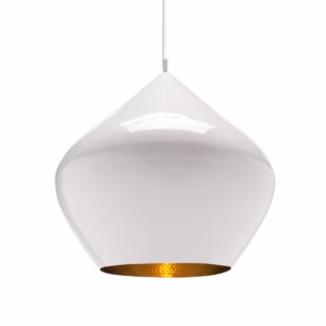 White Beat Stout Pendant Light By Tom Dixon