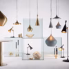 Tom Dixon Brass Beat Tall Pendant Light