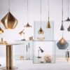 Tom Dixon Brass Beat Wide Pendant Light