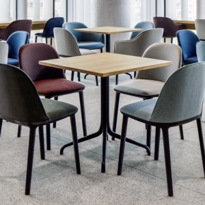 Vitra Belleville Bistro Rectangular Table, Indoor, Outdoor, Melamine, Veneer
