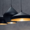  Tom Dixon Black Beat Flat Pendant Light