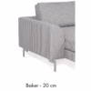 Blue Days Sofa by Furninova