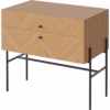 Bolia Luxe 2 Drawer Bedside Table