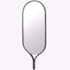 Bolia Racquet Wall Mirror in Soap or Black Oak Height 140cm