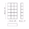 Bonaldo Illusion Bookcase & Shelves