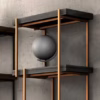 Bonaldo Rain Bookcase & Shelves 60cm