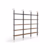 Bonaldo Roll Bookcase & Shelves Wall Fixing 3 Module
