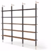 Bonaldo Roll Bookcase & Shelves Wall Fixing 3 Module