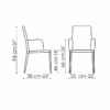 Bonaldo Eral Miss Eral Dining Chair
