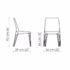 Bonaldo Heron Dining Chair Low & High