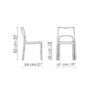 Bonaldo Idole Chair / Dining Chair, Indoor or Outdoor