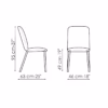 Bonaldo Ika Dining Chair Low & High