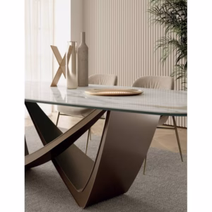 Bontempi Casa Bach Barrel Fixed Dining Table 250cm