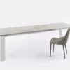 Bontempi Casa Clara Dining Chair with Upholstered Legs