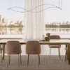 Bontempi Casa Etro Fixed Rectangular Dining Table