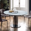 Giro Extending Table Pedestal Base 02.40 by Bontempi Casa