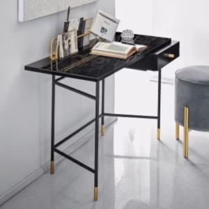 Bontempi Casa 'Vantiy' Dressing Makeup Vanity Table with a Paper Holder in Melamine