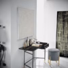 Bontempi Casa 'Vanity' Dressing Makeup Vanity Table with a Paper Holder in SuperMarble