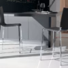 Bontempi Casa Eva Barstool in 2 Different Heights & Many Finishes
