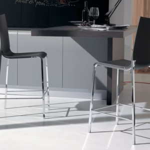 Bontempi Casa Eva Barstool in 2 Different Heights & Many Finishes