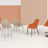 Bontempi Ingenia Casa Matilda Dining with Steel Legs